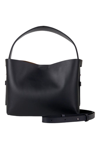 Leata leather bag, Black